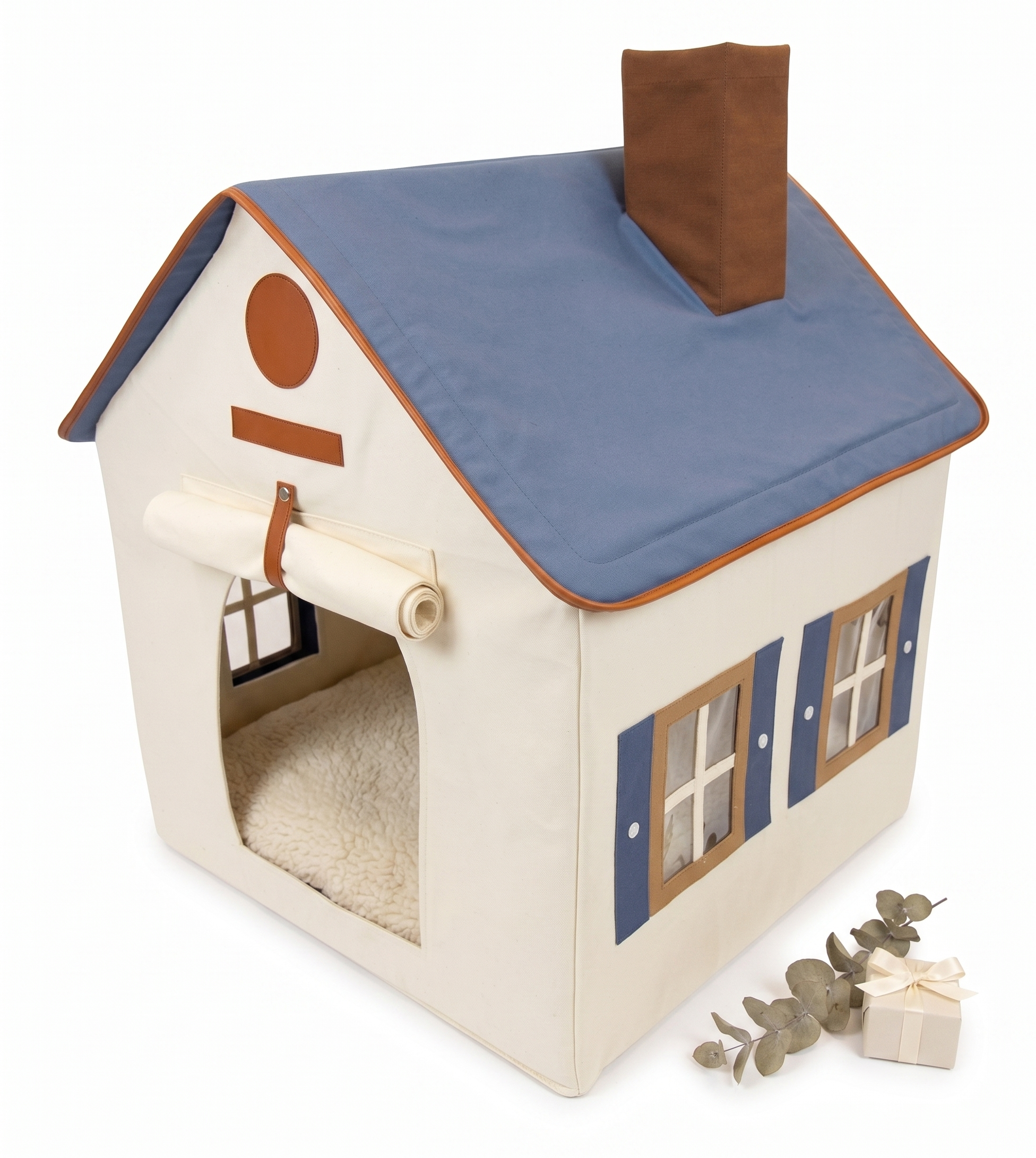 The Bungalow - Premium Indoor Fabric Dog House