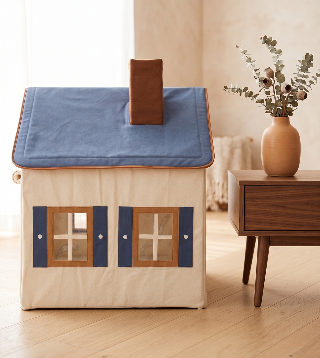 The Bungalow - Premium Indoor Fabric Dog House