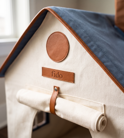 The Bungalow - Premium Indoor Fabric Dog House