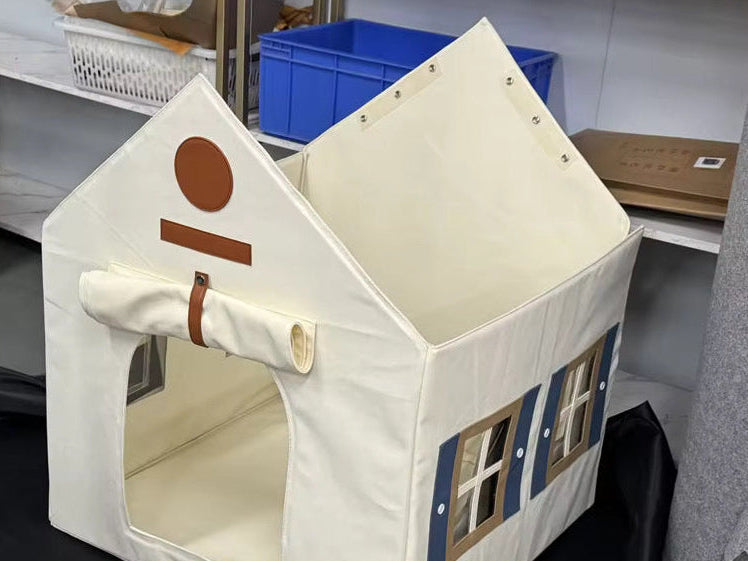Dog House Without Roof to show how it assembles